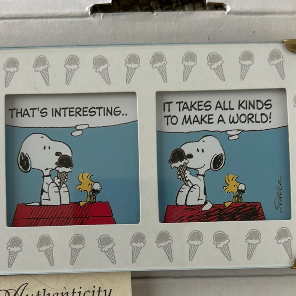 🆕 Peanuts Gallery Peanuts Comic Strip It Takes All Kinds! Limited Edition ~ NWT - Picture 4 of 8